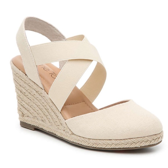me too espadrille wedge